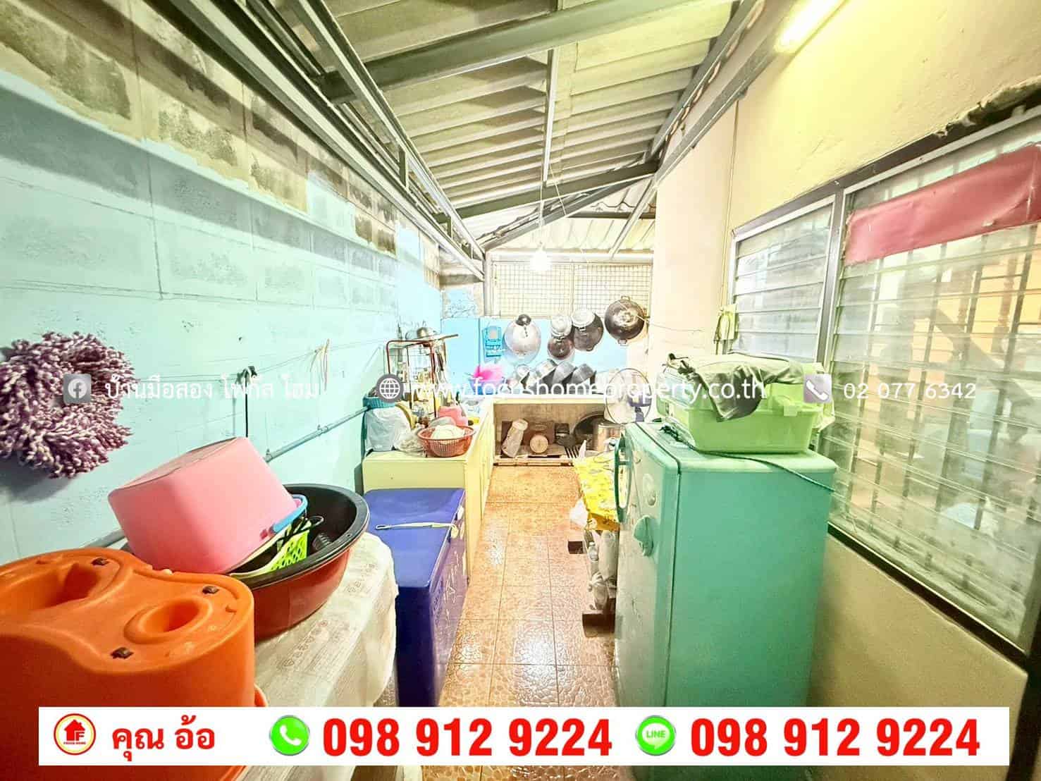 ขาย ทาวน์เฮ้าส์ หลังมุม หมู่บ้านสี่ชัยวิลล่า โกสุมรวมใจ38 ดอนเมือง